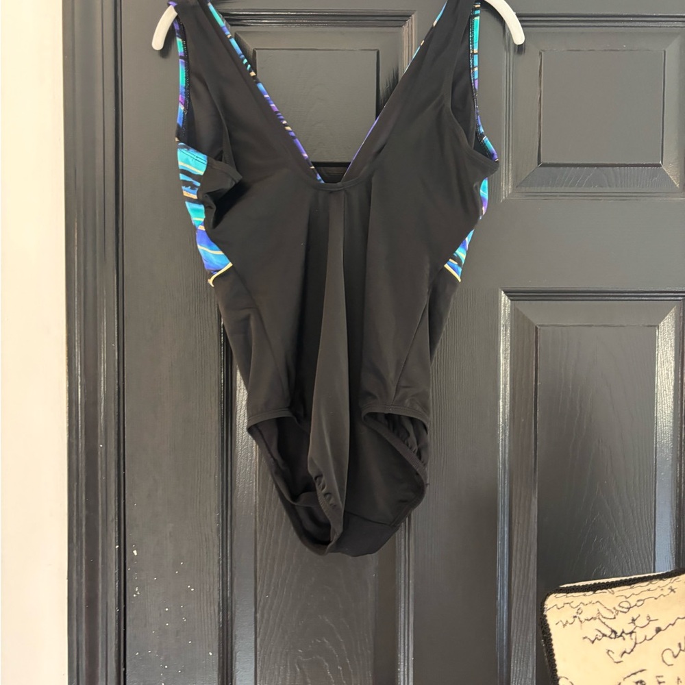 Vibrant Blue and Purple Swimsuit Set - Picture 4 of 6